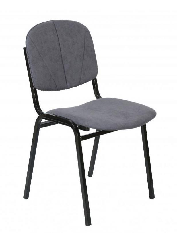 Стілець напівм’який «Престиж», на металевій квадратній трубі, тканина,(ТОВ ‘’АЛМАНТ’’), 484х550х845 мм